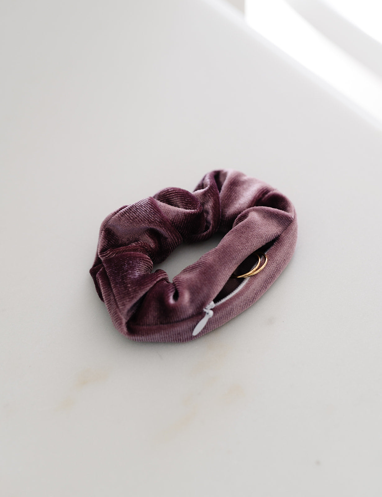 【新品未使用】Natural stone velour scrunchie Cheetah Velvet Scrunchie