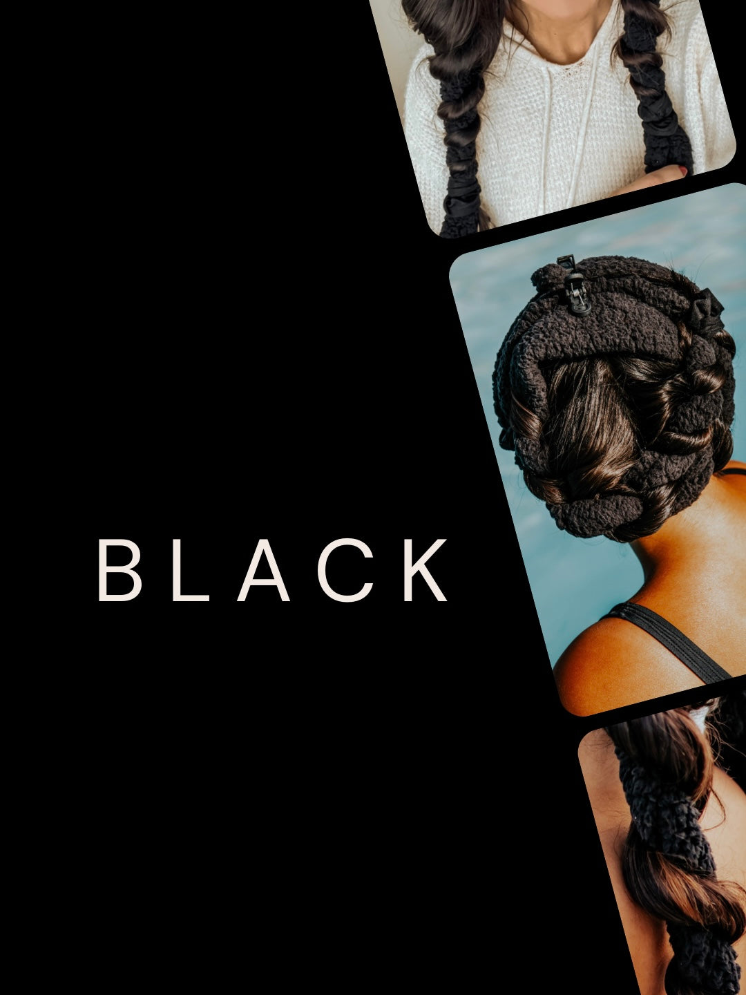 Cozy Curlband - Black Beauty